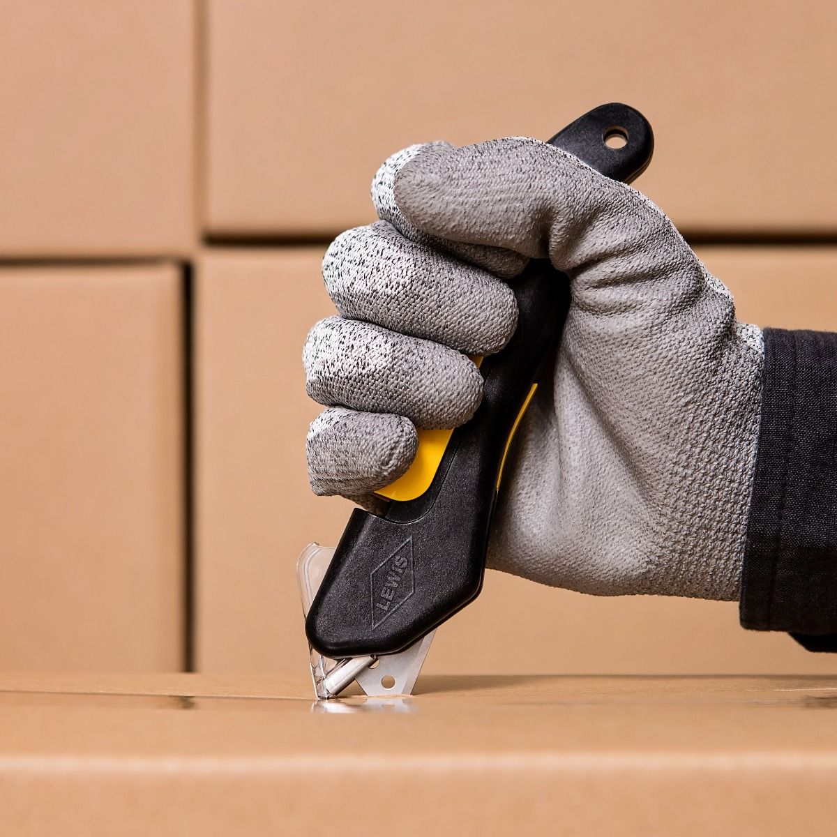 Lewis Auto Locking Safety Knife