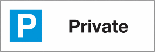 Private Parking Sign